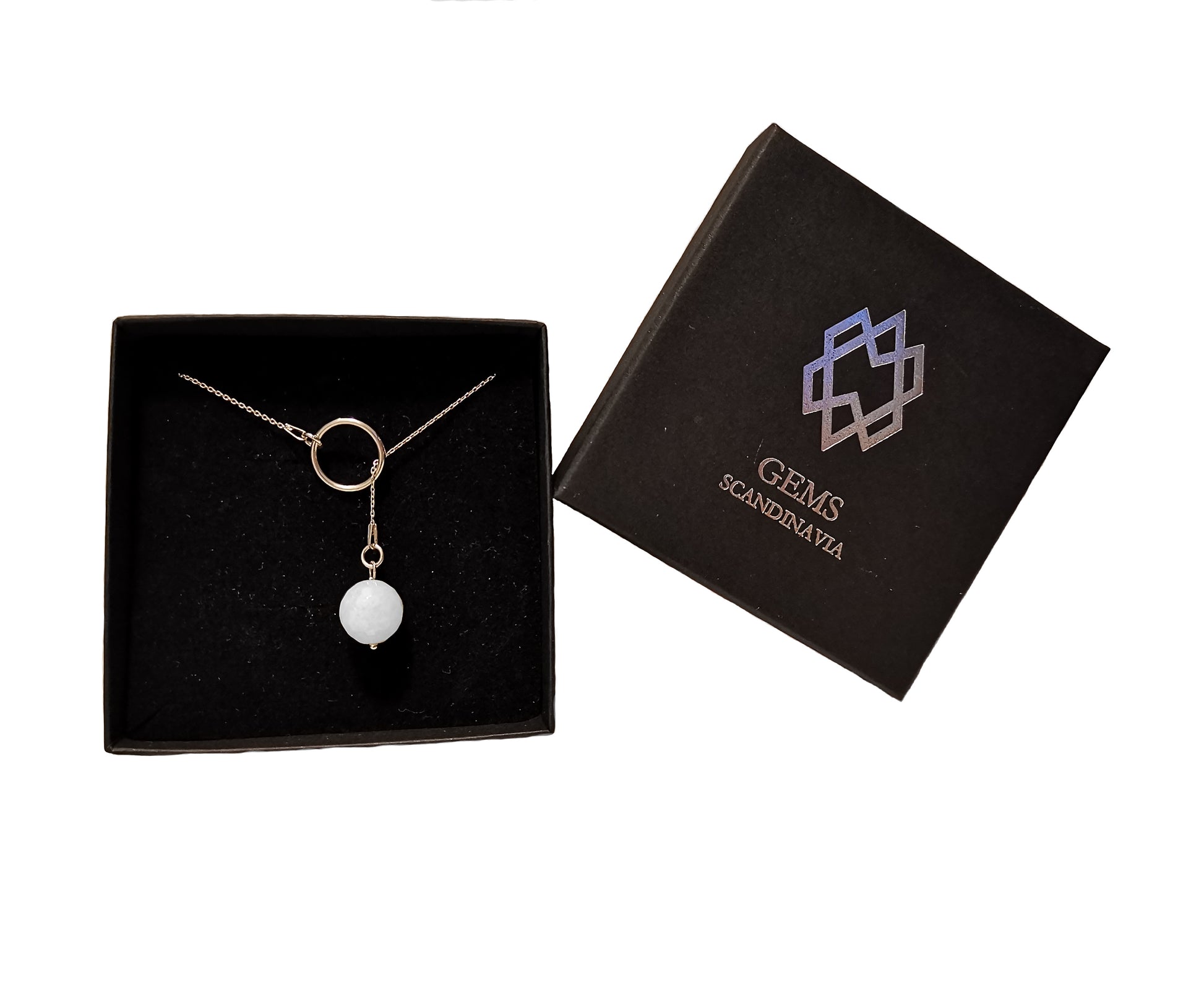 HOLE IN ONE JADE necklace - GEMS SCANDINAVIA