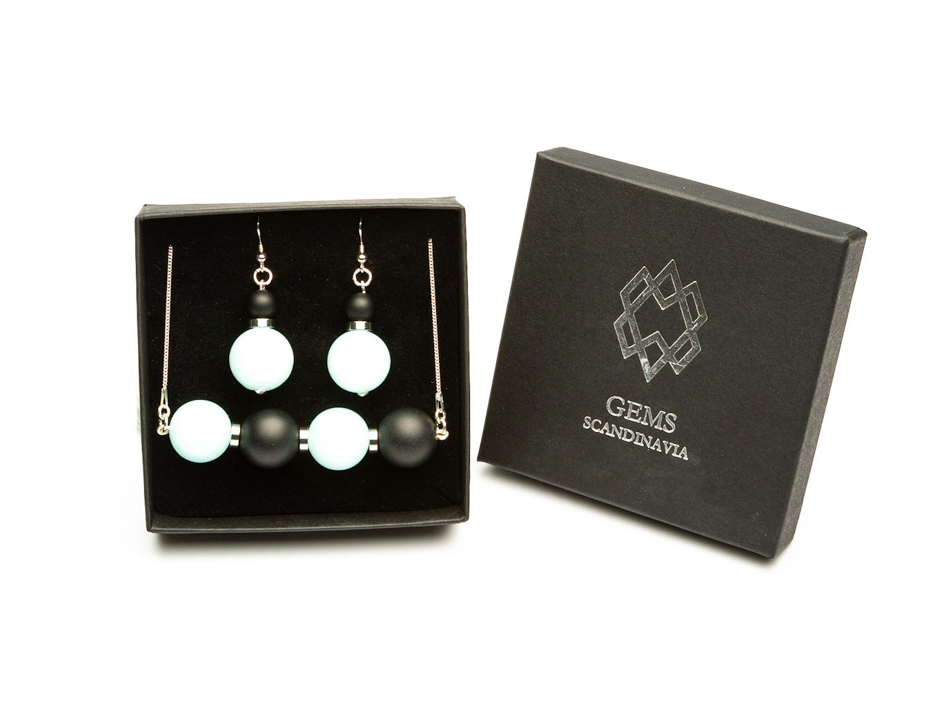 KULÖR necklace & earrings - GEMS SCANDINAVIA