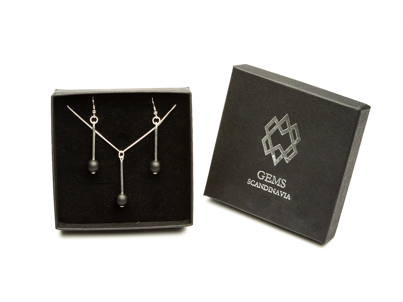 PENDEL necklace & earrings - GEMS SCANDINAVIA