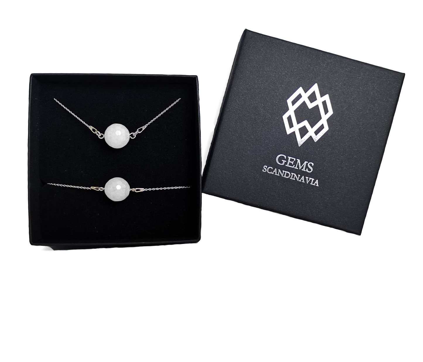 MULLIGAN JADE necklace & bracelet - GEMS SCANDINAVIA