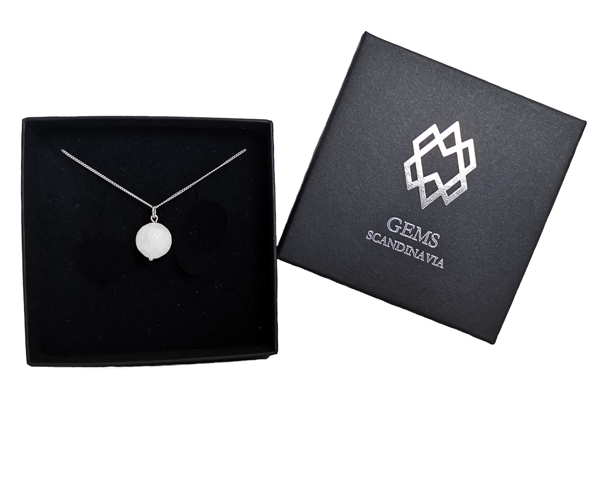 DIMPLES JADE necklace - GEMS SCANDINAVIA