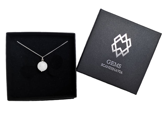 DIMPLES JADE necklace - GEMS SCANDINAVIA