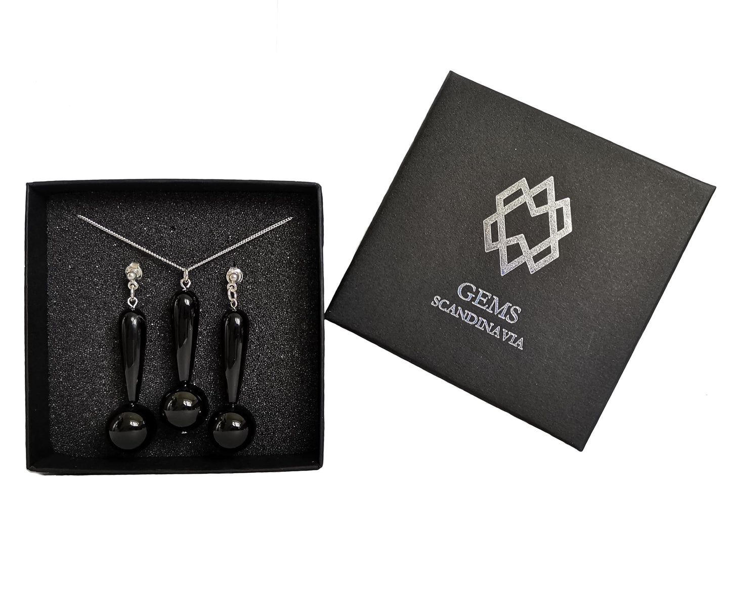 MY WAY necklace & earrings - GEMS SCANDINAVIA