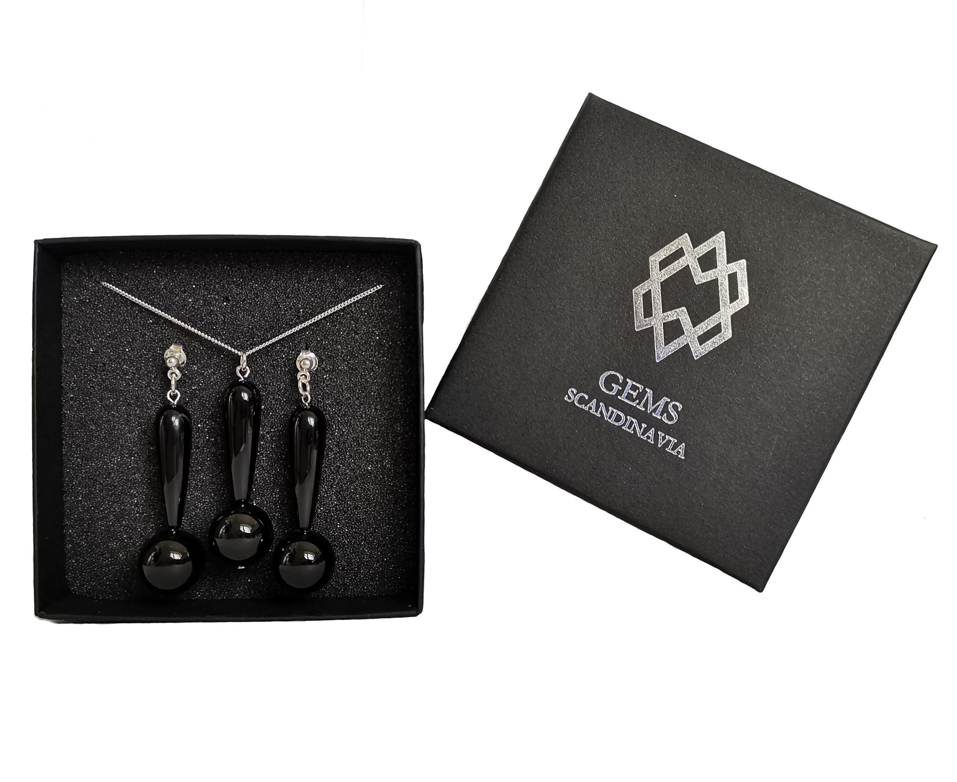 MY WAY necklace & earrings - GEMS SCANDINAVIA