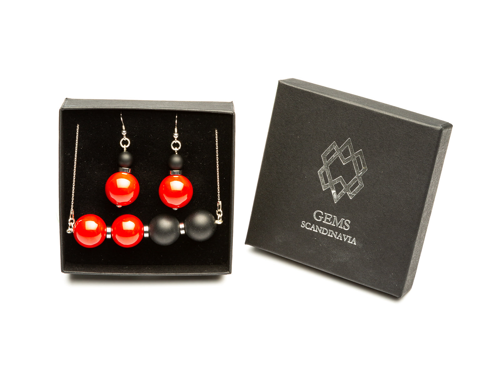 KULÖR necklace & earrings - GEMS SCANDINAVIA