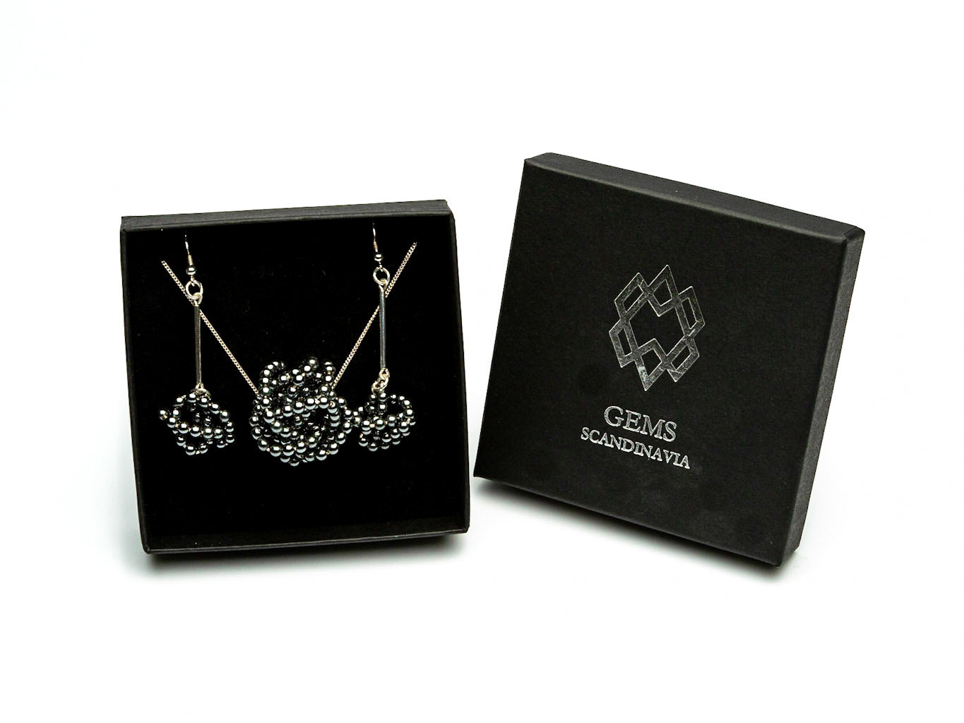 STOKASTISK necklace & earrings - GEMS SCANDINAVIA